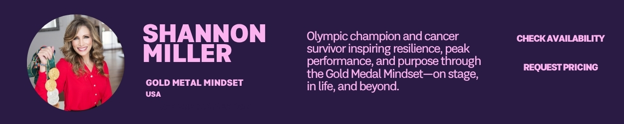 Shannon Miller keynote speaker