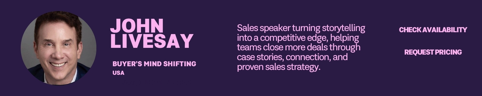 sales speaker John livesay