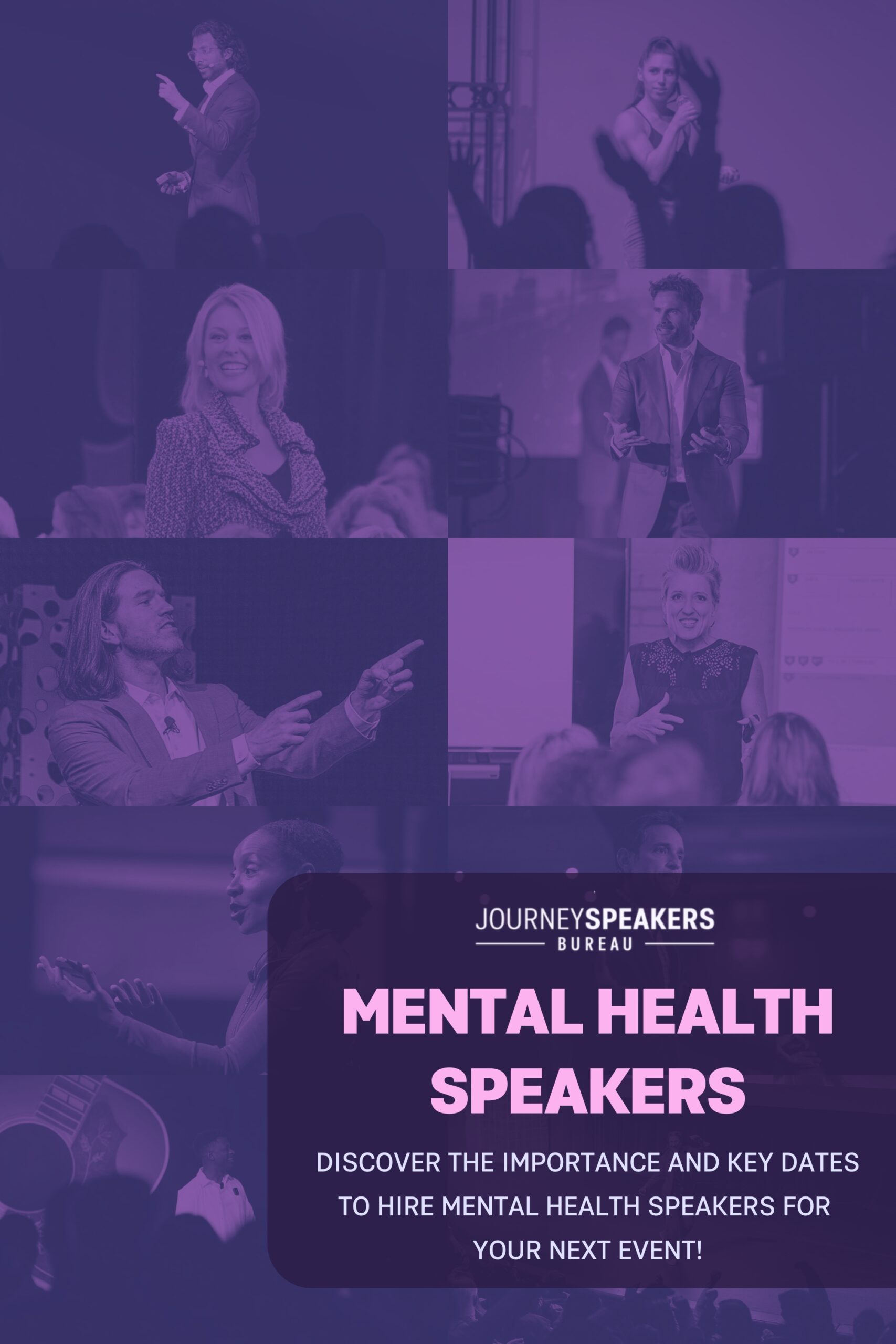 key dates to hire mental health speakers